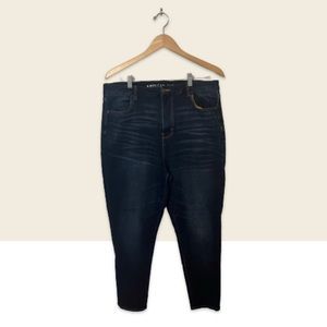 American Eagle curvy denim leggings size 16 short, skinny jeans